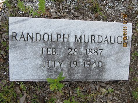 This memorial website was created in memory of Randolph Murdaugh, 83, born on January 9, 1915 and passed away on February 5, 1998. . Randolph murdaugh find a grave